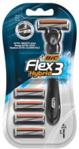 Bic Flex 3 Hybrid Jednoczęściowa Maszynka Do Golenia + 4 Wkłady