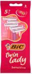 Bic Twin Lady Sensitive Jednoczęściowe Maszynki do Golenia 5 szt.