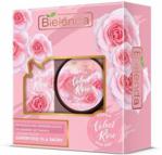 Bielenda Zestaw Velvet Rose Olejek Do Kąpieli+ Peeling Cukrowy