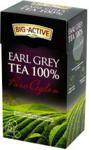 Big Active Earl Grey Tea 100% Pure Ceylon Herbata Czarna Aromatyzowana (25 Torebek) 50G