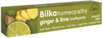 Bilka GINGER & LIME Homeopatyczna Pasta do zębów - ochrona i wybielenie 75ml