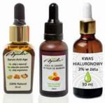 Bio Agadir Zestaw Opuncja 30 Ml + Serum AntiAge 20 Ml + Kwas Hialuronowy 30 Ml