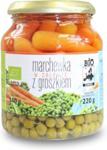 Bio EUROPA marchewka w zalewie z groszkiem w słoiku Bio 340g (220g)