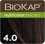 Biokap Nutricolor Delicato Farba Koloryzująca Do Włosów  4.0 Brąz 140ml