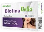 Biotina Bella 30 tabletek Biotyna 5 mg