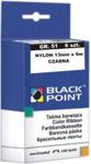 Black Point Taśma maszynowa gr. 51 - 13 mm x 6 m, czarna, nylon (KBPGR51Cz)