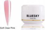 BLUESKY GUM GEL ŻEL PAZNOKCIE SOFT CLEAR PINK 15G.