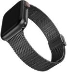 Bransoleta Milanese pasek Alogy do Apple Watch 42/44mm Czarna (43839)