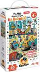 bright junior media CzuCzu Puzzle obserwacyjne Na budowie 60El.