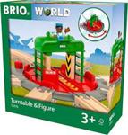 Brio locomotive turntable with control bridge 33476