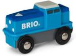 Brio World Niebieska bateria Lokomotywa Towarowa