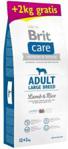 Brit Care Adult Large Breed Lamb&Rice 12kg + 2kg