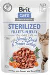 Brit Care Cat Fillets In Jelly Sterilized Duck And Turkey 24X85G