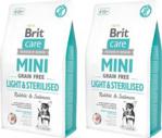 Brit Care Grain Free Mini Light & Sterilised 2x2kg