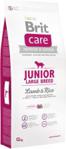 Brit Care Junior Large Breed Lamb & Rice 12kg