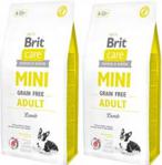 Brit Care Mini Grain Free Adult Lamb 2X7Kg