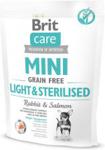 Brit Care Mini Grain Free Light Sterilised bez zbóż 400g