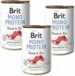 Brit Mono Protein Z Jagnięciną I Ryżem 6X400G