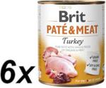 Brit Pate & Meat Turkey 6x800g