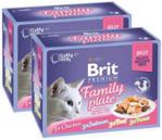 Brit Pouch Family Plate Fillet In Jelly 24X85G