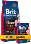 Brit Premium By Nature Adult Large 18kg (15+3kg)