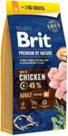 Brit Premium By Nature Adult M 15+3Kg