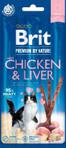 Brit Premium By Nature Cat Przysmak Sticks Chicken And Liver 15G