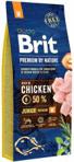 Brit Premium By Nature Junior Medium 15kg