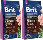 Brit Premium By Nature Junior Small 2X8Kg