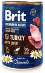 Brit Premium By Nature Turkey With Liver Junior 6X400G