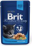 Brit Premium Cat Chicken Chunks For Kitten Saszetka 24X100G