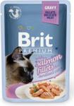 Brit Premium Cat Sterilised Salmon Gravy 12X85G