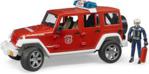 Bruder 02528 Jeep Wrangler Rubicon straż pożarna z figurką i modułem