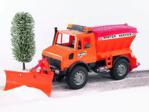 Bruder 02572 MB Unimog odśnieżarko-piaskarka