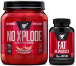 Bsn No Xplode 650G + Fat Metaboliser 60Caps Purple Power