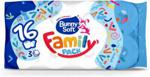 Bunny Soft Papier Toaletowy Family Pack Biały 3 War 16 Rolek
