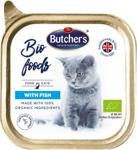 Butcher's Bio Foods Cat z rybą pasztet 6x85g