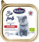 Butcher's Bio Foods Cat z wołowiną pasztet 6x85g