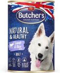 Butcher's Natural&Healthy Dog z jagnięciną i ryżem pasztet 390g