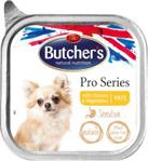 Butcher's Pro Series Dog Sensitive z kurczakiem i warzywami pasztet 100g