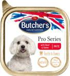 Butcher's Pro Series Dog Teeth&Bones z wołowiną i dziczyzną pasztet 150g