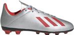 Buty piłkarskie Adidas X 19.4 Fxg Jr Srebrne F35362