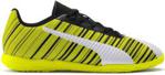 Buty piłkarskie Puma One 5.4 It Junior Żółto Biało Czarne 105664 04