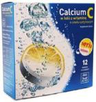 Calcium w folii z witaminą C 12 tabletek musujących