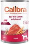 Calibra Dog Adult wołowina marchewka 400g