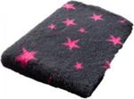 Canilove Dry Bed Stars 150X150 Grafitowe W Różowe Gwiazdy