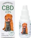 Cannabispet Olej Cbd 2,5% A D3 E Dla Zwierząt 10Ml