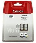 Canon 2x Pg545/Cl546 Do Mg-2450/2550 2 X 8Ml Cmyk (8287B005)