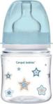 CANPOL BABIES BUTELKA SZEROKA ANTYKOLKOWA 120ML PP EASYSTART NEWBORN BABY (35/216_BLU)