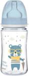 CANPOL BABIES BUTELKA SZEROKA ANTYKOLKOWA 240ML PP EASYSTART BONJOUR PARIS (35/232_BLU)